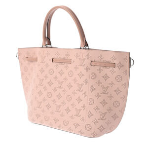 Louis Vuitton Leather Magnolia Handbag Mahina Pink Girolata Monogram